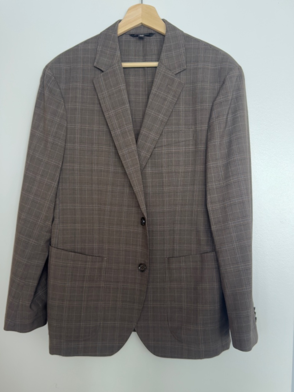 Banana Republic Men Brown Wool blend light size 40S